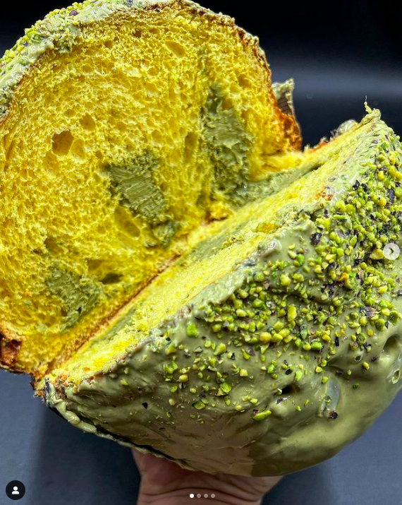 Panettone al Pistacchio